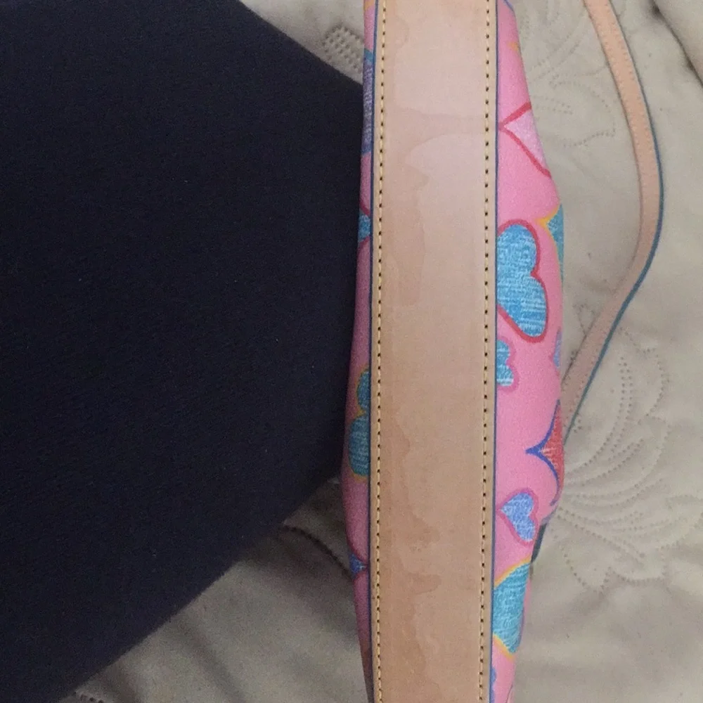 COPY - Dooney & Bourke pink print lay mark down - Picture 5 of 8
